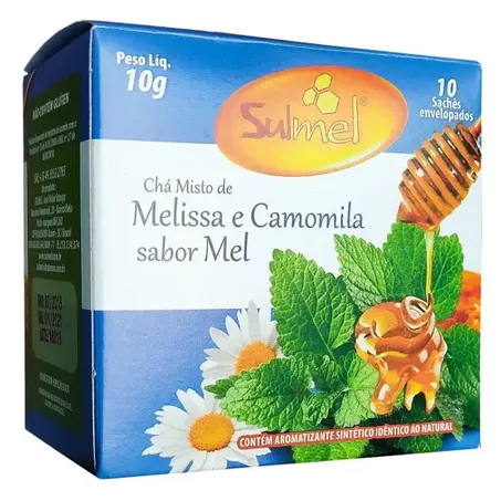 Sulmel-cha 10g melissa camomila mel