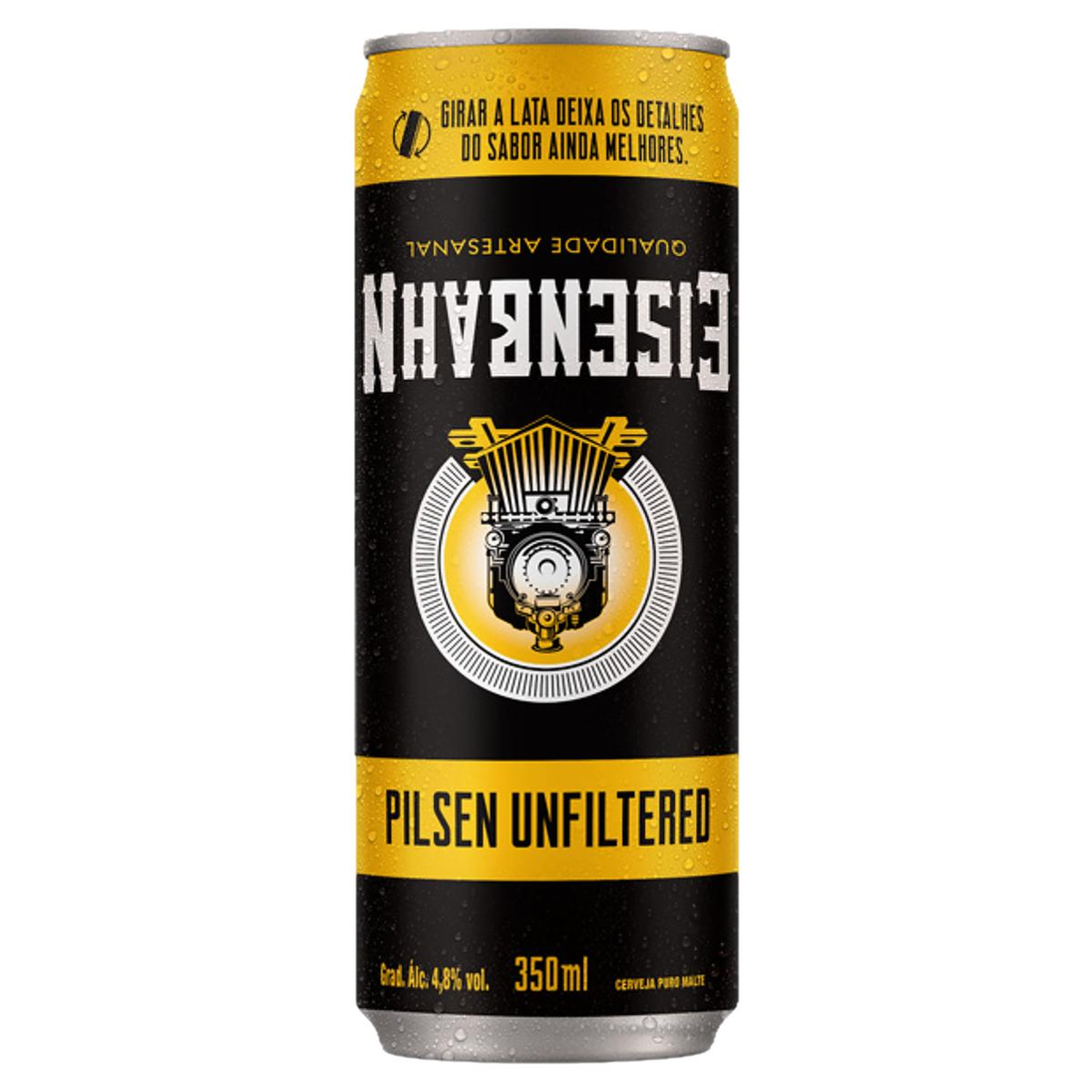 Cerveja Eisenbahn 350ml - Unfiltered - Lata