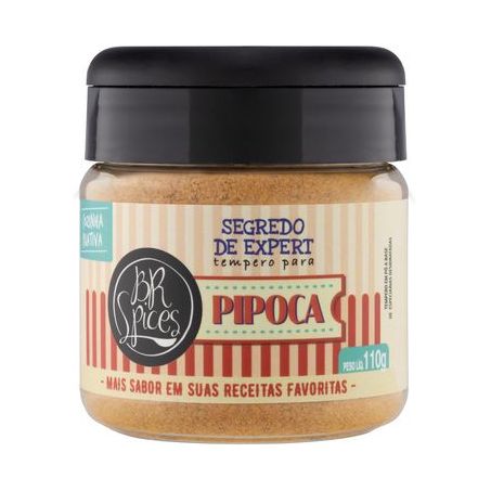 Tempero Para Pipoca Br Spices Segredo de Expert Pote 110G