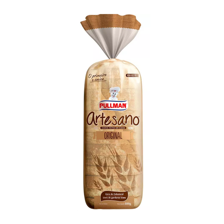 PÃO PULLMAN ARTESANO 500G