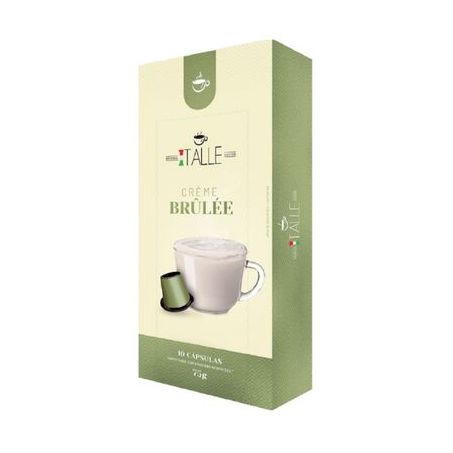 CAFÉ EM CÁPSULAS ITALLE CREME BRULEE C/10 COMPATÍVEL COM NESPRESSO