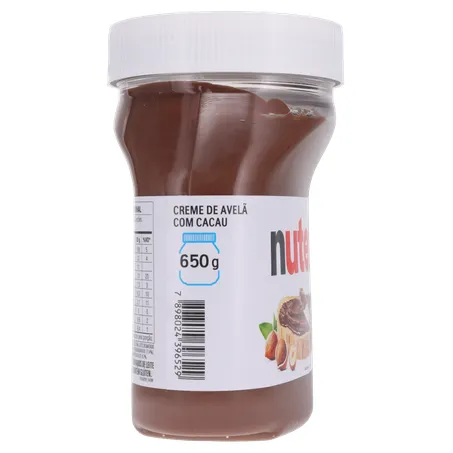 CREME AVELÃ NUTELLA 650G 360-28