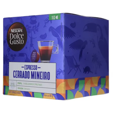CAFÉ CÁPSULA DOLCE GUSTO CERRADO MINEIRO C/10 360-4