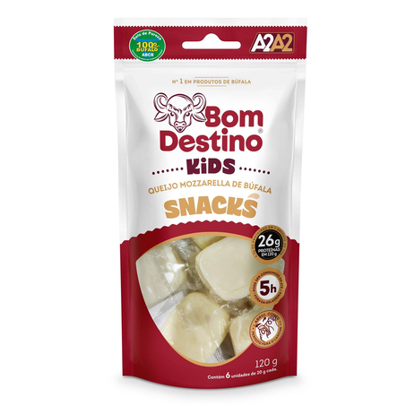 Queijo Mozzarela Búfala Snack 120g