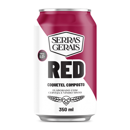 Coquetel Serras Gerais 350ml Red