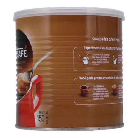 Café Nescafé Solúvel Cremoso Lata 150G 360-7