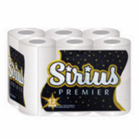 Papel higienico sirius com 12 30m