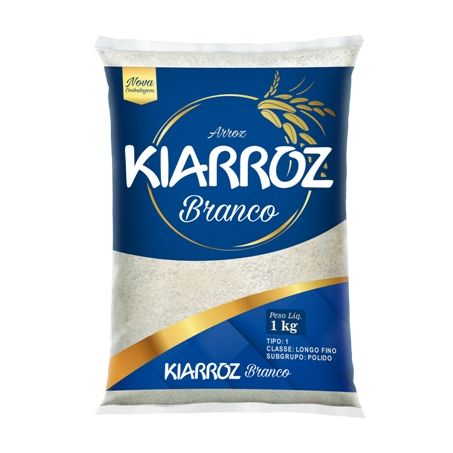 Arroz branco kiarroz 1kg