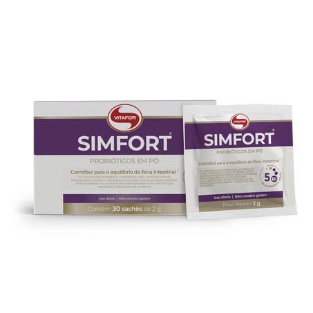 Simfort - 30 sachês 2g Vitafor 60g 360-1