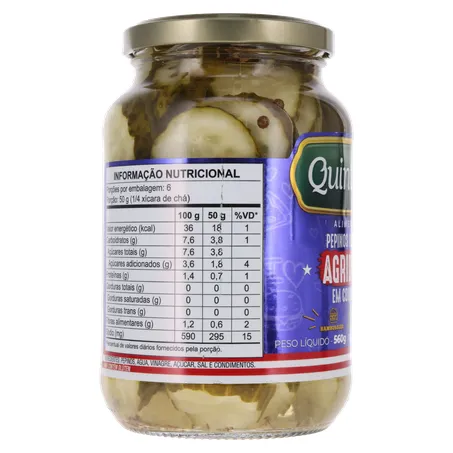 Pepino conserva quintaes rodel.300g 360-29