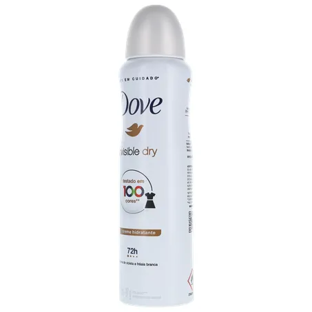 Antitranspirante Aerosol Dove Invisible Dry Violeta e Frésia Branca Frasco Spray 150ml 360-4
