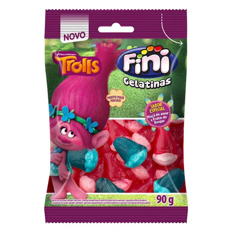 BALA DE GELATINA FINI TROLLS