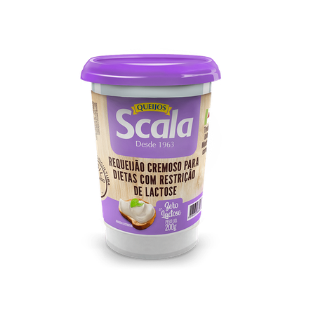 REQUEIJÃO SCALA ZERO LACTOSE COPO 200G