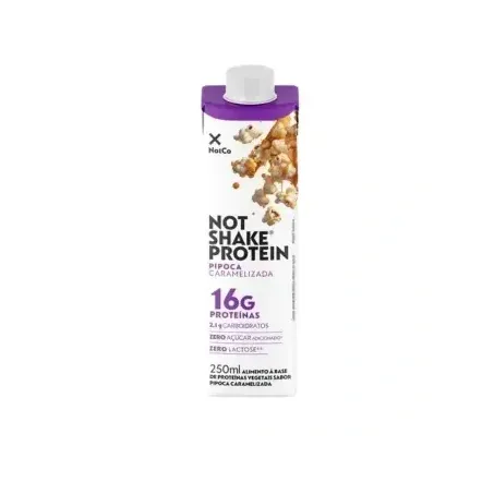 Bebida Láctea Notco Not Shake Protein Pipoca Caramelizada 250ml
