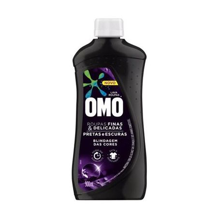 LAVA ROUPAS OMO 900ML DELICADAS PRETAS 