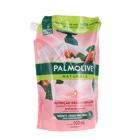 SABONETE LÍQUIDO PALMOLIVE ÓLEO NUTRITIVO REFIL 900ML 360-34