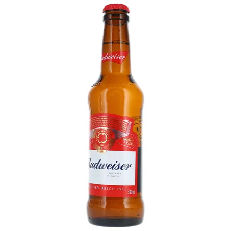 CERVEJA BUDWEISER C/CASCO LONG NECK 330ML 360-3