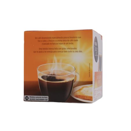 Cápsula Dolce Gusto Caseiro Intenso C/10 90g 360-47