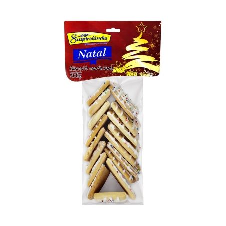 Biscoito Confeitado De Natal Suspirolândia 200G