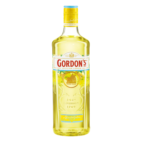 Gin gordons lemon sicilian 700lt