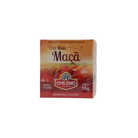 Chá Misto Chileno Maça Caixa com 10un - 15gr 360-1