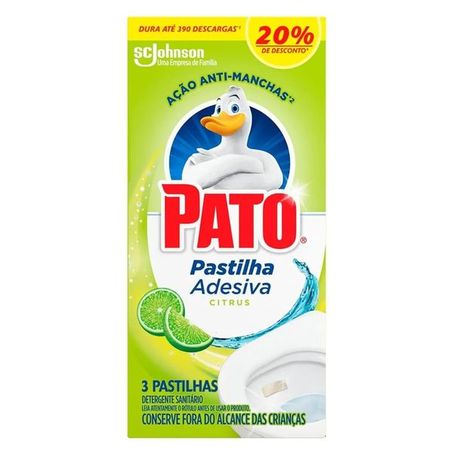 PASTILHA SANIT ADES CITRUS PROMO 20%DESC PATO C/3
