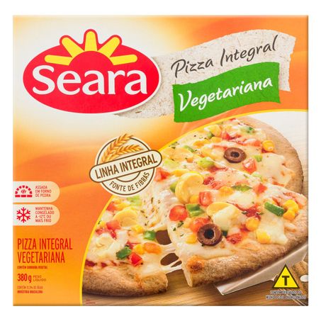 PIZZA INTEGRAL VEGETARIANA SEARA