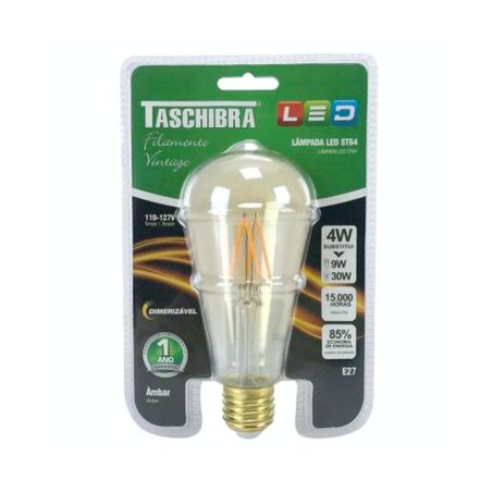 LAMPADA TASCHIBRA LED VINTAGE 4W 01UN