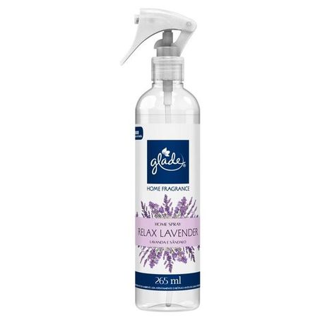Aromatizador de ambiente glade relax lavanda e sândalo 265ml