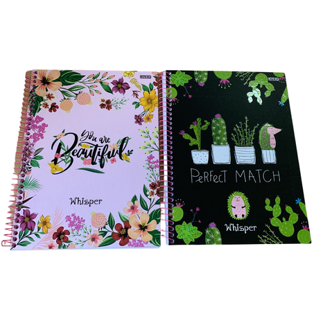 Escolarcaderno sd cd whisper 1m 80fl