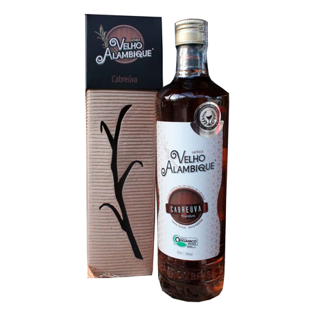 Cachaça Velho Alambique Envelhecida Cabreuva Orgânica 700Ml