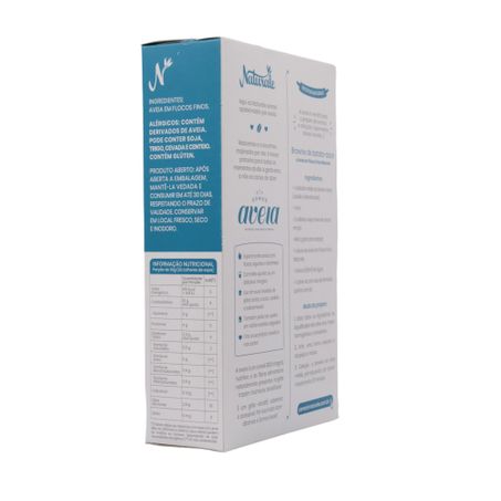 Aveia naturale flocos finos 170g 360-20