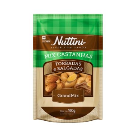 Mix castanha grand mix nuttini 100g