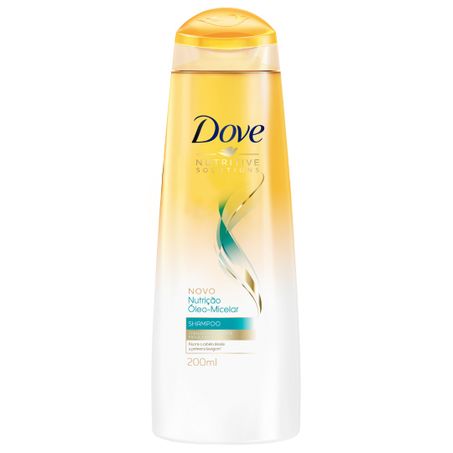 Shampoo dove 400ml nutricao oleo micelar