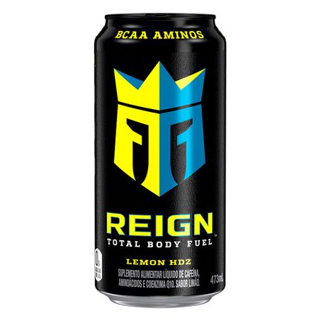 Suplemento alimentar líquido lemon hdz zero açúcar reign