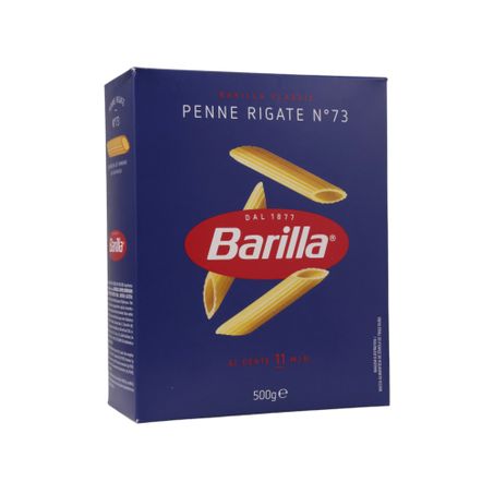 Macarrão Grano Duro Barilla Curto Pene Rigate 73 500g 360-57
