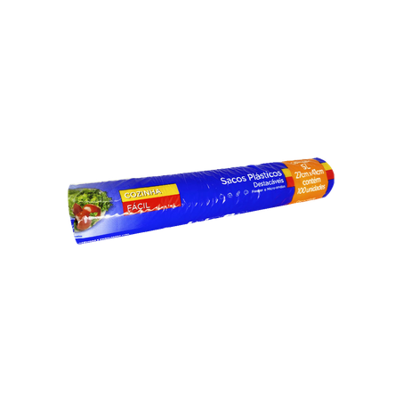 Saco para Freezer Cozinha Prática 5kg - Com 100 Embalagens