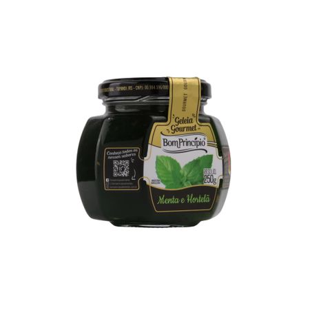 GELEIA BOM PRINCIPIO GOURMET MENTA E HORTELA 250G  360-55