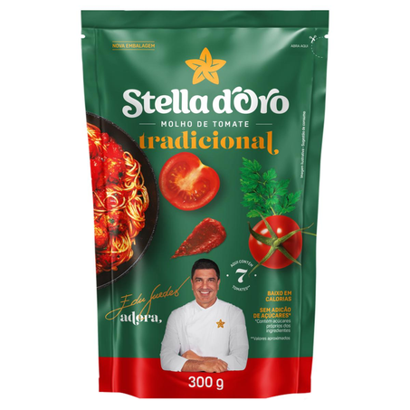 Molho de Tomate Stella Doro 300g - Tradicional - Sachê
