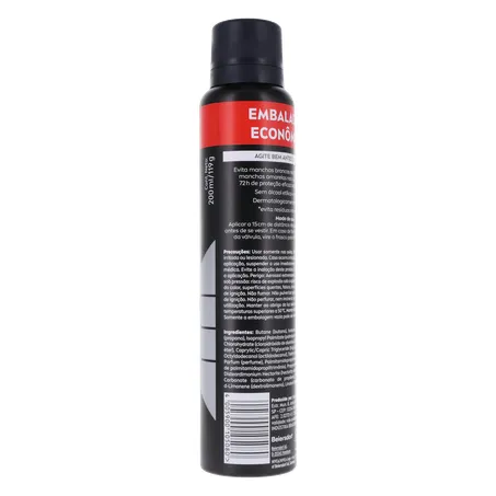 DESODORANTE NÍVEA AEROSSOL BLACK & WHITE INVISIBLE 200ML 360-13