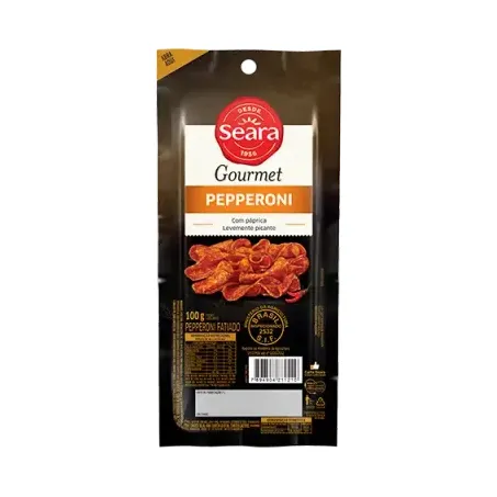 Pepperoni Seara 100g Fatiado