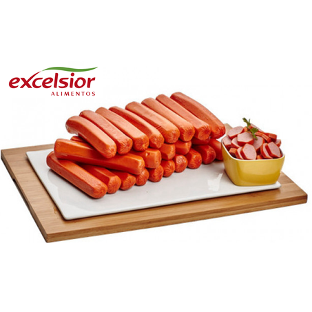 SALSICHA AURORA HOTDOG CORADA KG 360-1
