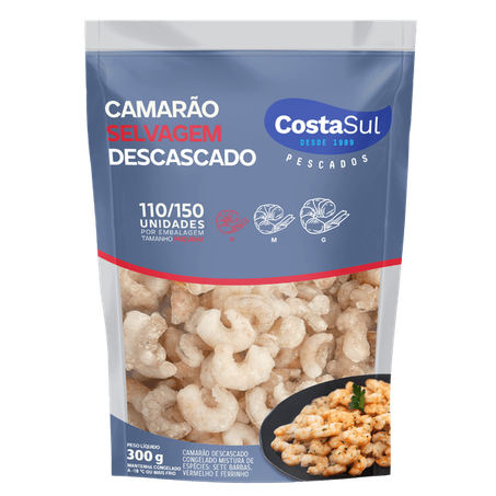 Camarao selvagem costa sul desc 300gr