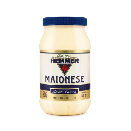 Maionese Hemmer Receita Caseira Pote 500G