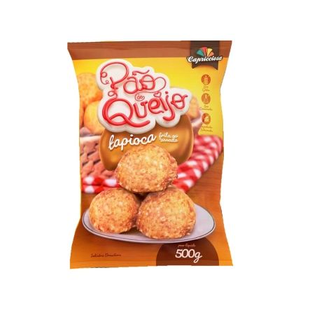 PAO DE QUEIJO CAPRICCIOSA 500GR TAPIOCA