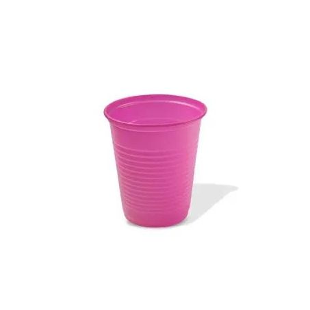 COPO PLASTICO DESC.FESTA 200ML C/50 ROSA 