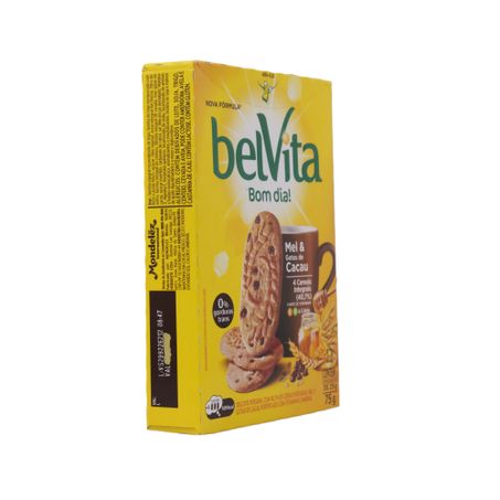 Biscoito Integral Belvita Mel/Cacau 75g 360-51