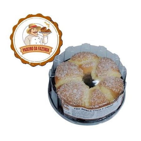 Pao rosca coco da fazenda 300g