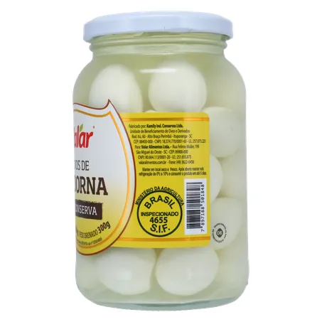 Ovos de codorna valar 300g 360-7
