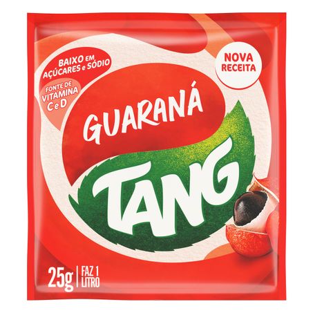 Refresco em pó guaraná tang